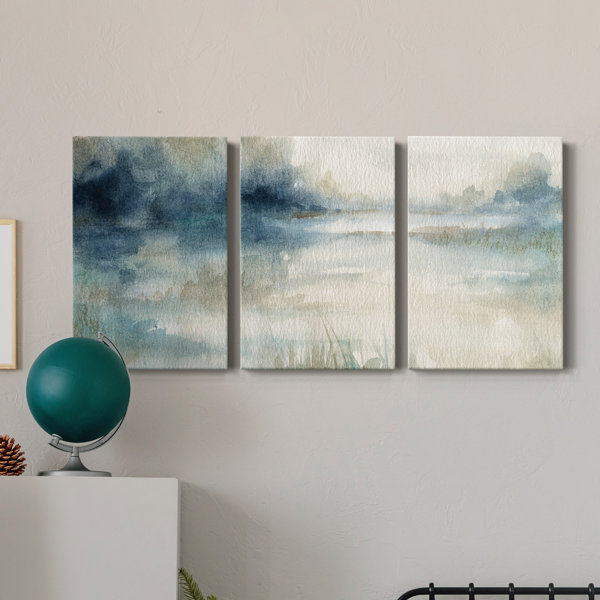 Wade Logan® " Still Evening Waters II " 3 Pieces Painting Print on